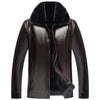 OSM Design Men's Fashion Premium Quality Leather Plush Fur Coat Jacket - Divine Inspiration Styles