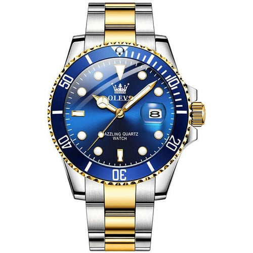 OLEVS Men's Luxury Fine Fashion Premium Top Quality Stainless Steel Watch - Divine Inspiration Styles