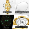 OLEVS Women's Fine Fashion Premium Quality Luxury Style Stainless Steel Watch - Divine Inspiration Styles