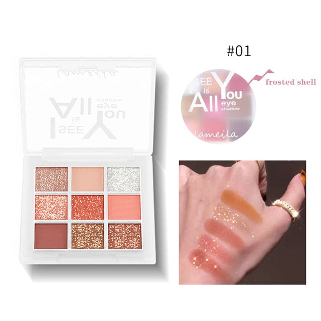 IMEACO Women's Premium Quality Shimmering Highlighter Palette Eyeshadow Makeup - Divine Inspiration Styles