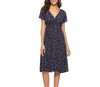 APRIL Women's Fashion Elegant Stylish Vintage Floral Print and Polka Dots Dress - Divine Inspiration Styles