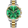 OLEVS Men's Luxury Style Fine Fashion Premium Quality Triple Dial Stainless Steel Watch - Divine Inspiration Styles