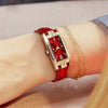 ROSON Women's Fine Fashion Premium Quality Elegant Style Genuine Leather Watch - Divine Inspiration Styles