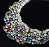 QUINTESSA Women's Fashion Premium Quality CZ & Opal Multicolor Floral Jewelry Set - Divine Inspiration Styles