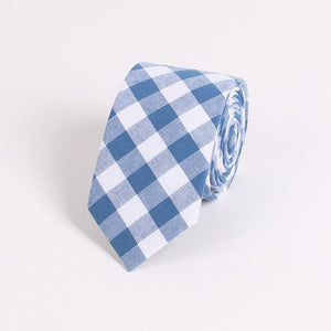 MACKINLEY Design Men's Fashion Premium Quality Classic Plaids Stripes Ties - Divine Inspiration Styles