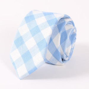 MACKINLEY Design Men's Fashion Premium Quality Classic Plaids Stripes Ties - Divine Inspiration Styles