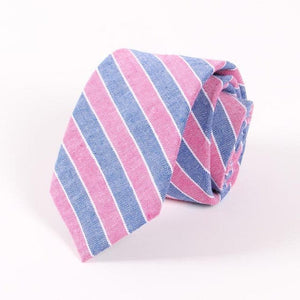 MACKINLEY Design Men's Fashion Premium Quality Classic Plaids Stripes Ties - Divine Inspiration Styles