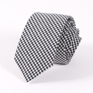 MACKINLEY Design Men's Fashion Premium Quality Classic Plaids Stripes Ties - Divine Inspiration Styles