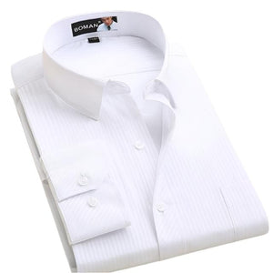 UNISPLENDOR Men's Fashion Long Sleeves Premium Top Quality Business Dress Shirt - Divine Inspiration Styles