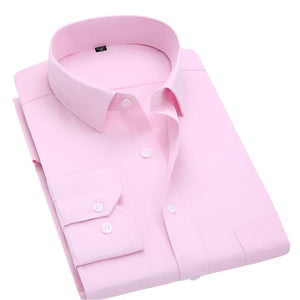 UNISPLENDOR Men's Fashion Long Sleeves Premium Top Quality Business Dress Shirt - Divine Inspiration Styles