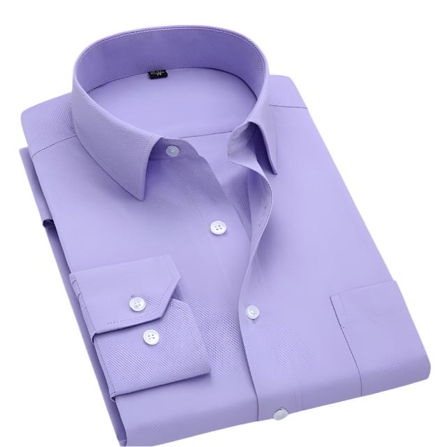 UNISPLENDOR Men's Fashion Long Sleeves Premium Top Quality Business Dress Shirt - Divine Inspiration Styles