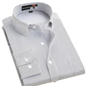 UNISPLENDOR Men's Fashion Long Sleeves Premium Top Quality Business Dress Shirt - Divine Inspiration Styles