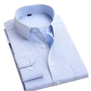UNISPLENDOR Men's Fashion Long Sleeves Premium Top Quality Business Dress Shirt - Divine Inspiration Styles
