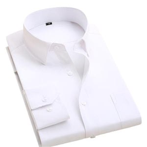 UNISPLENDOR Men's Fashion Long Sleeves Premium Top Quality Business Dress Shirt - Divine Inspiration Styles