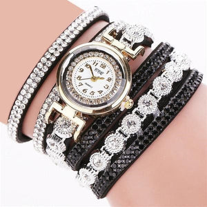 CCQ Women's Fashion Genuine Leather Luxury Straps Bracelet Watch - Divine Inspiration Styles