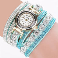 CCQ Women's Fashion Genuine Leather Luxury Straps Bracelet Watch - Divine Inspiration Styles
