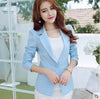 MARA'S DREAM Women's Fashion Solid Color One Button Blazer Suit Jacket - Divine Inspiration Styles