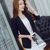 MARA'S DREAM Women's Fashion Solid Color One Button Blazer Suit Jacket - Divine Inspiration Styles