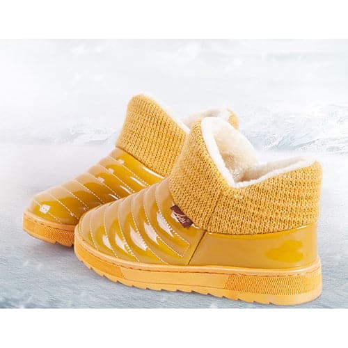 MISAB Women's Fashion Vivid Candy Color Plush Fur Ankle Boot Shoes - Divine Inspiration Styles