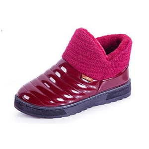 MISAB Women's Fashion Vivid Candy Color Plush Fur Ankle Boot Shoes - Divine Inspiration Styles
