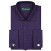 PAUL JONES Men's Business Formal Long Sleeves Dress Shirt with Cufflinks Included - Divine Inspiration Styles