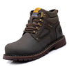 URBANFIND Men's Genuine Leather Lace-Up Ankle Boot Shoes - Divine Inspiration Styles