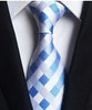 GUSLESON Men's Fashion 100% Premium Quality Jacquard Woven Silk Ties - Divine Inspiration Styles