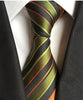 GUSLESON Men's Fashion 100% Premium Quality Jacquard Woven Silk Ties - Divine Inspiration Styles