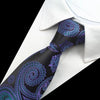 GUSLESON Men's Fashion Plaid Paisley Design 100% Premium Quality Silk Ties - Divine Inspiration Styles