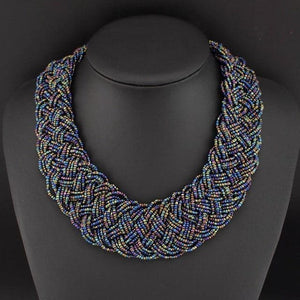 MANILA Women's Fashion Stylish Vintage Beaded Necklace Statement Jewelry - Divine Inspiration Styles