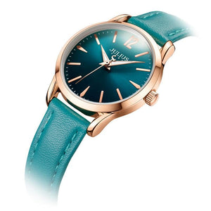 JULIUS Men's & Women's Fashion Elegant Genuine Leather Watch - Divine Inspiration Styles