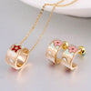 CCL Women's Fashion Genuine Elegant Enamel 2PCS Jewelry Set - Divine Inspiration Styles
