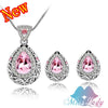 MISS LADY Women's Fashion Colorful Rhinestone Crystal Vintage Antique Jewelry Set - Divine Inspiration Styles
