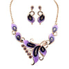 KIMJEWERY Women's Fashion Enamel Beautiful Tropical Jewelry Set - Divine Inspiration Styles