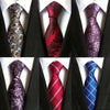 SHEN Design Collection Men's Fashion 100% Premium Quality Fully Woven Jacquard Silk Tie - Divine Inspiration Styles