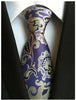 SHEN Design Collection Men's Fashion 100% Premium Quality Fully Woven Jacquard Silk Tie - Divine Inspiration Styles