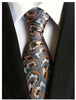 SHEN Design Collection Men's Fashion 100% Premium Quality Fully Woven Jacquard Silk Tie - Divine Inspiration Styles