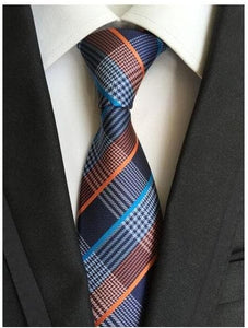 SHEN Design Collection Men's Fashion 100% Premium Quality Fully Woven Jacquard Silk Tie - Divine Inspiration Styles