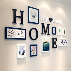 CGB Home Collection Multi-Function Premium Quality Home Design Wedding, Love & Family Photo Frame Set - Divine Inspiration Styles