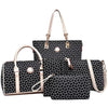 MIWIND Women's Fashion Genuine Leather Vacation Travel Pack 5PCS Bag Set - Divine Inspiration Styles