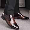 NPZ Design Men's Genuine Leather Formal Business Dress Shoes - Divine Inspiration Styles