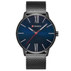 CURREN Men's Luxury Stainless Steel Waterproof Quartz Sports Watch - Divine Inspiration Styles