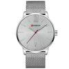 CURREN Men's Luxury Stainless Steel Waterproof Quartz Sports Watch - Divine Inspiration Styles