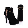 EMAYER Women's Fine Fashion Zipper Design & Rhinestone Ankle Boot Shoes - Divine Inspiration Styles