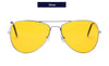 UVLAIK Pilot Aviator Night Vision Sunglasses for Men & Women - Divine Inspiration Styles