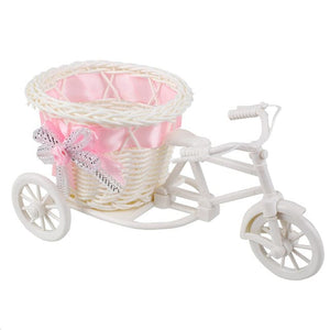 SOLEDI Tricycle Bike Basket Garden Vase for Home Decorations - Divine Inspiration Styles