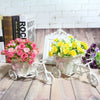 SOLEDI Tricycle Bike Basket Garden Vase for Home Decorations - Divine Inspiration Styles