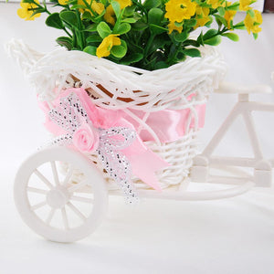 SOLEDI Tricycle Bike Basket Garden Vase for Home Decorations - Divine Inspiration Styles