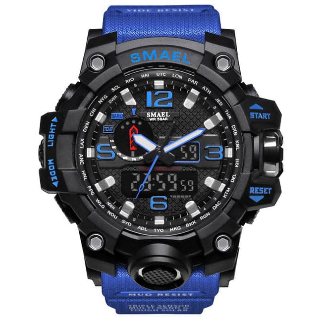 SMAEL Men s Fashion Digital Analog Watch 50m Waterproof LED Quartz M Divine Inspiration Styles