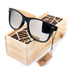 BOBO BIRD Men's & Women's Luxury Vintage Style Silver Black Sunglasses - Divine Inspiration Styles